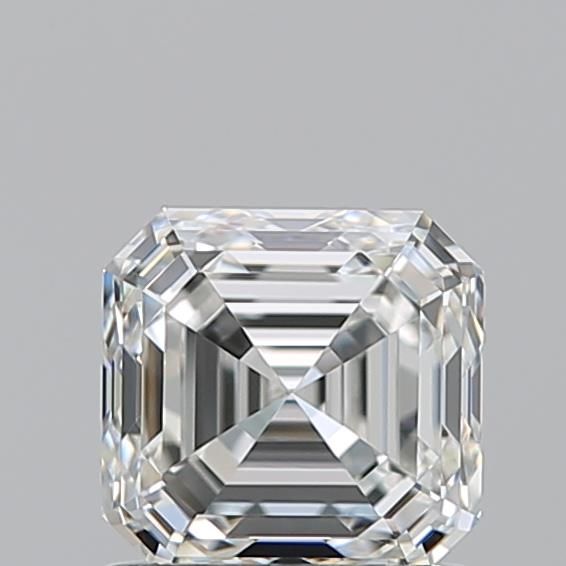 1.01ct Asscher H VVS1 Natural Diamond
