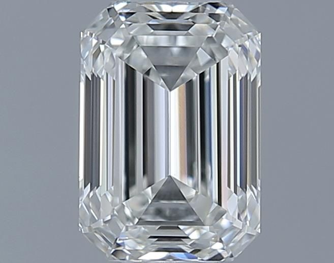 0.9ct Emerald H VVS1 Natural Diamond