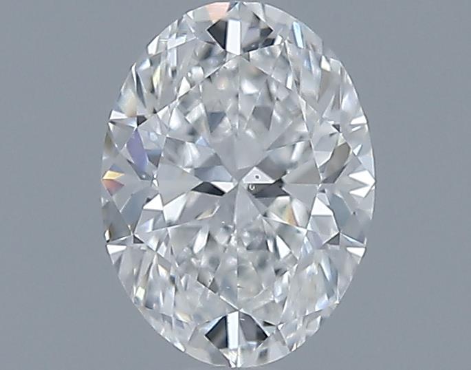 0.91ct Oval D SI1 Natural Diamond