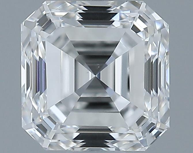 0.71ct Asscher D VS1 Natural Diamond
