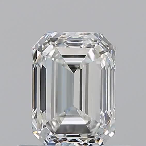 0.7ct Emerald I VVS1 Natural Diamond