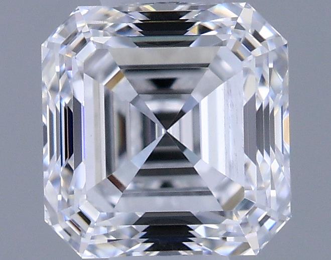 0.61ct Asscher D VVS2 Natural Diamond