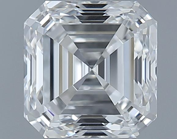 0.7ct Asscher E VVS1 Natural Diamond