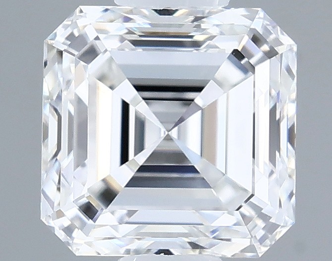 0.71ct Asscher F VVS1 Natural Diamond