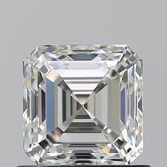 0.91ct Asscher J VVS1 Natural Diamond