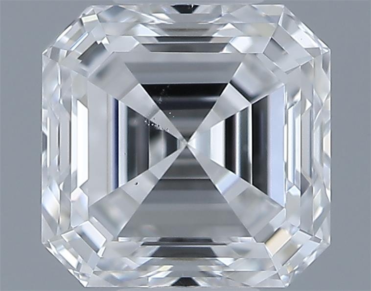 0.76ct Asscher E SI1 Natural Diamond