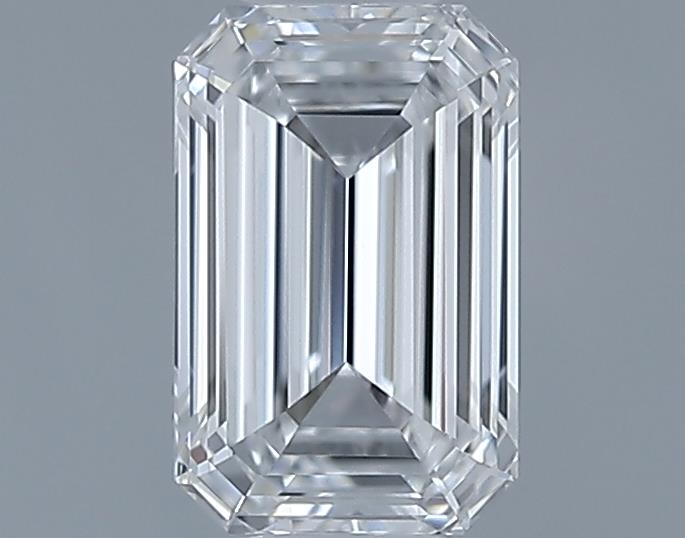 0.71ct Emerald D IF Natural Diamond