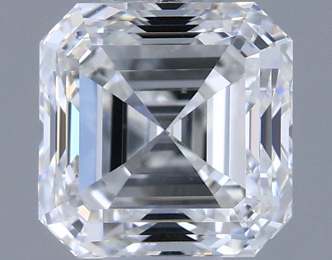 0.71ct Asscher F VS1 Natural Diamond