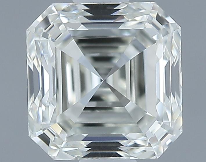 0.91ct Asscher L IF Natural Diamond