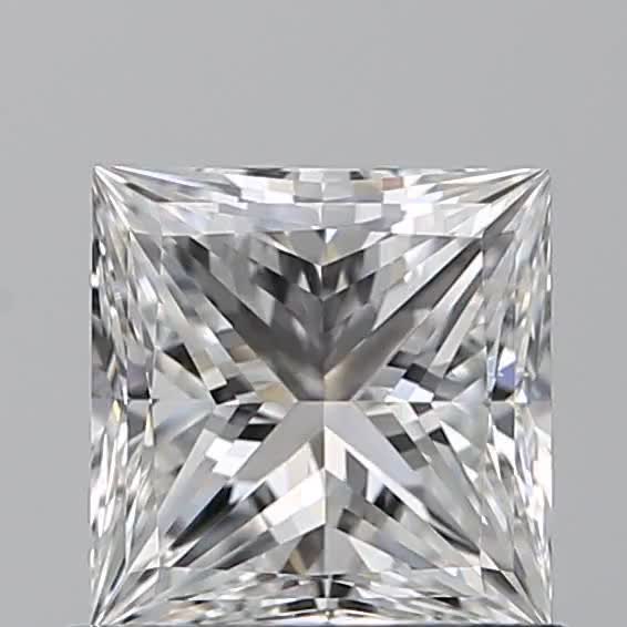 0.9ct Princess F VS1 Natural Diamond