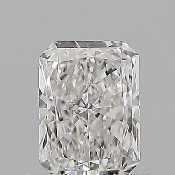 0.59ct Radiant F VVS1 Natural Diamond