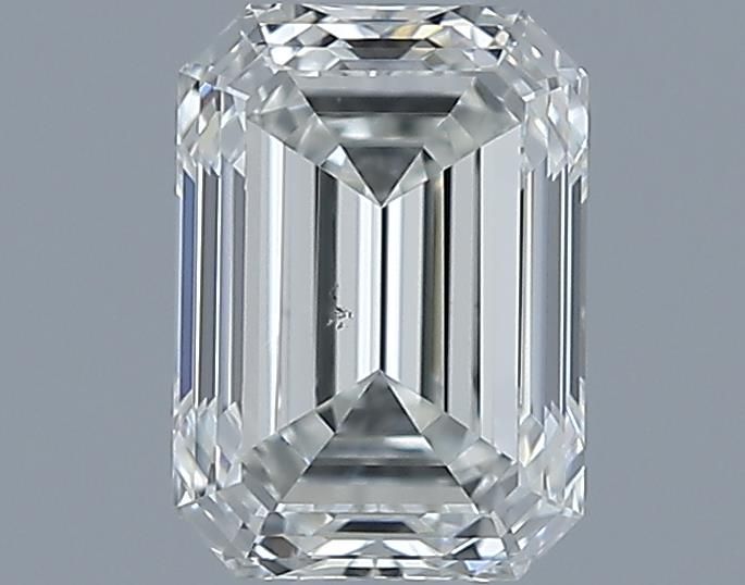 0.85ct Emerald J SI1 Natural Diamond