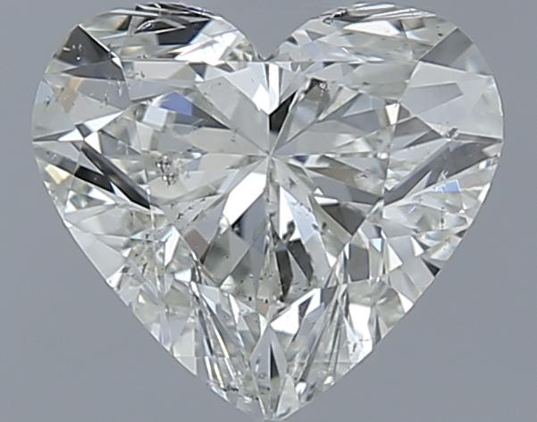 0.9ct Heart K SI2 Natural Diamond