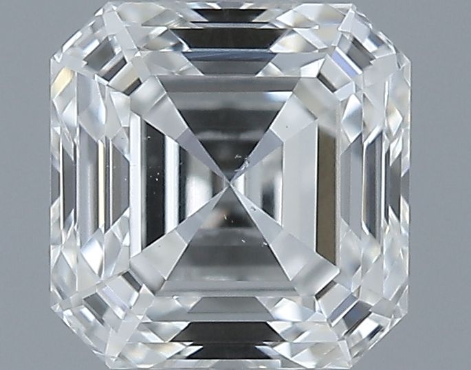0.75ct Asscher H VS2 Natural Diamond