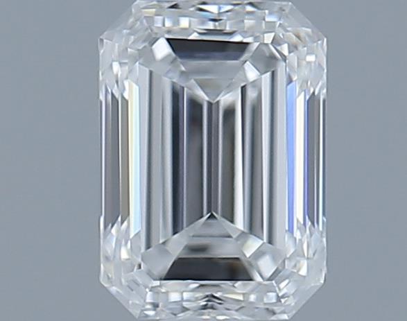 0.9ct Emerald F VVS2 Natural Diamond