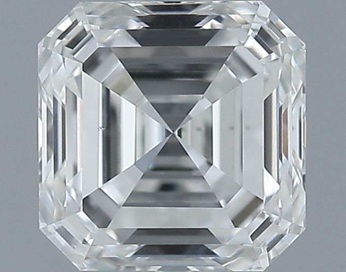 0.71ct Asscher H VS1 Natural Diamond