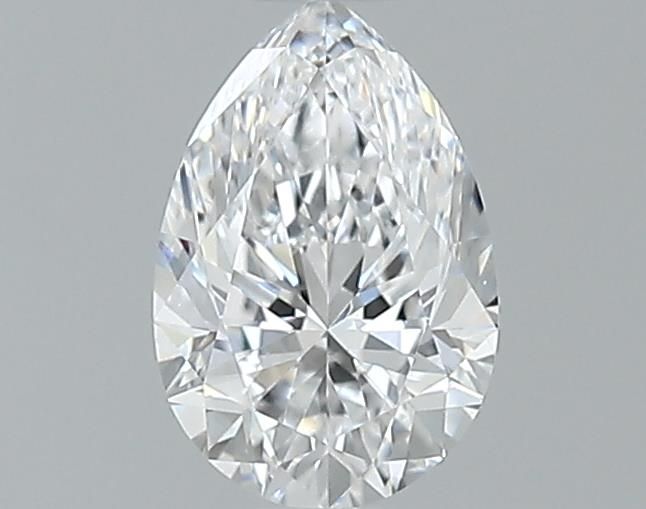 0.6ct Pear D VS2 Natural Diamond