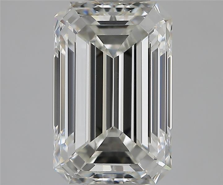 1.7ct Emerald G VVS2 Natural Diamond