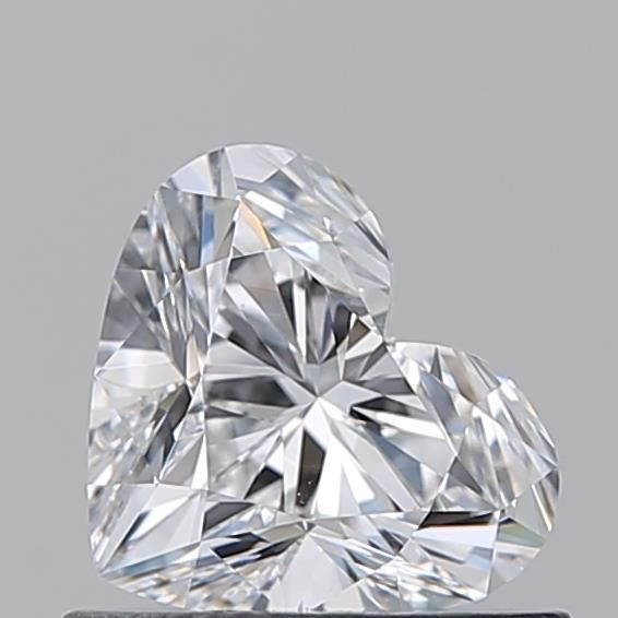 0.7ct Heart D VS2 Natural Diamond