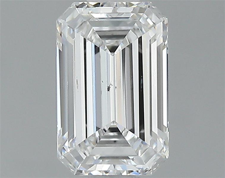 0.72ct Emerald E SI1 Natural Diamond