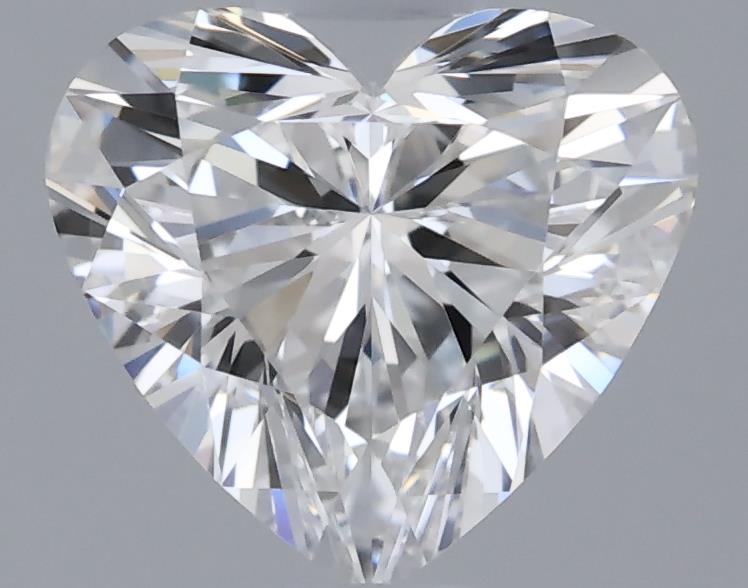 0.71ct Heart F VVS1 Natural Diamond