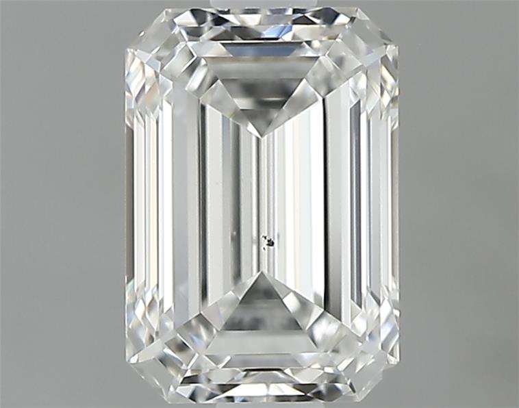 1ct Emerald F VS2 Natural Diamond