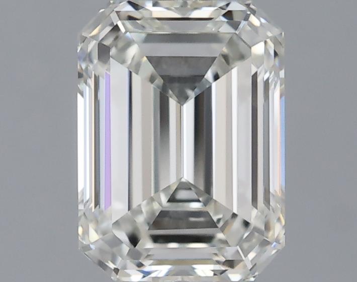 0.9ct Emerald J IF Natural Diamond