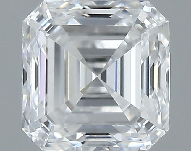 0.62ct Asscher D VS1 Natural Diamond