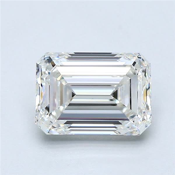 1.7ct Emerald H VS1 Natural Diamond