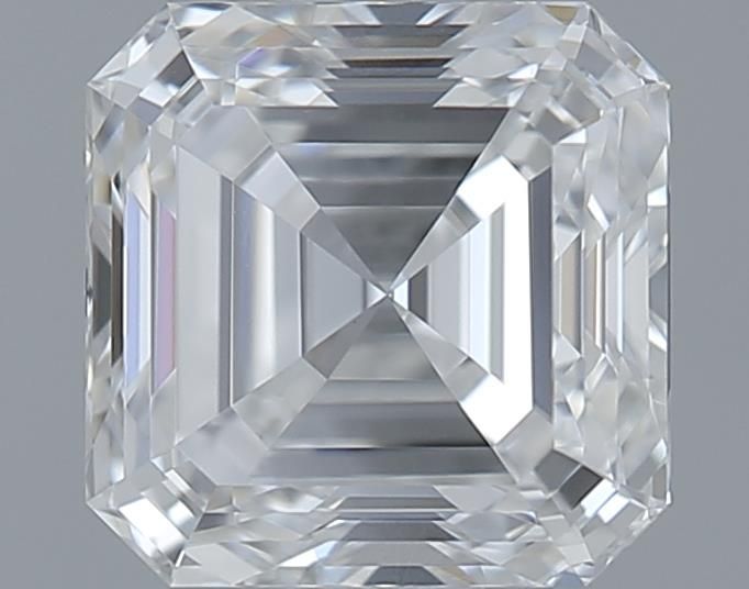 0.74ct Asscher F VS1 Natural Diamond