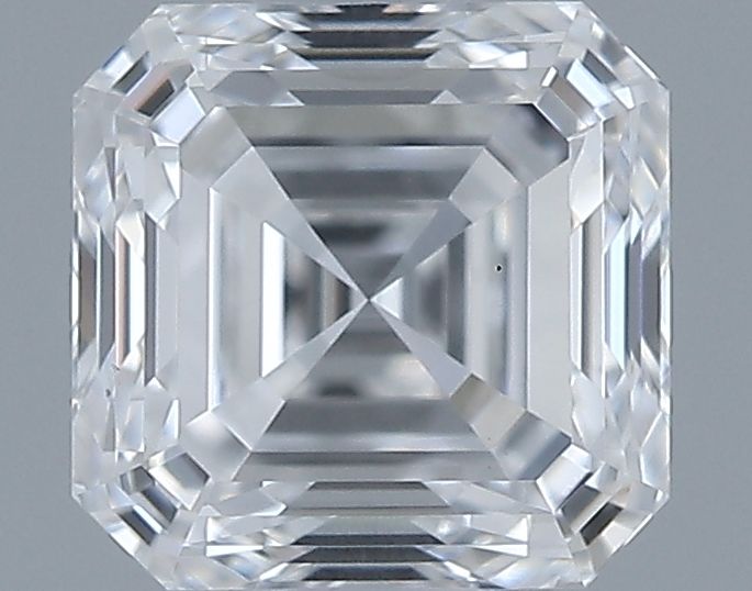 0.6ct Asscher E VS1 Natural Diamond