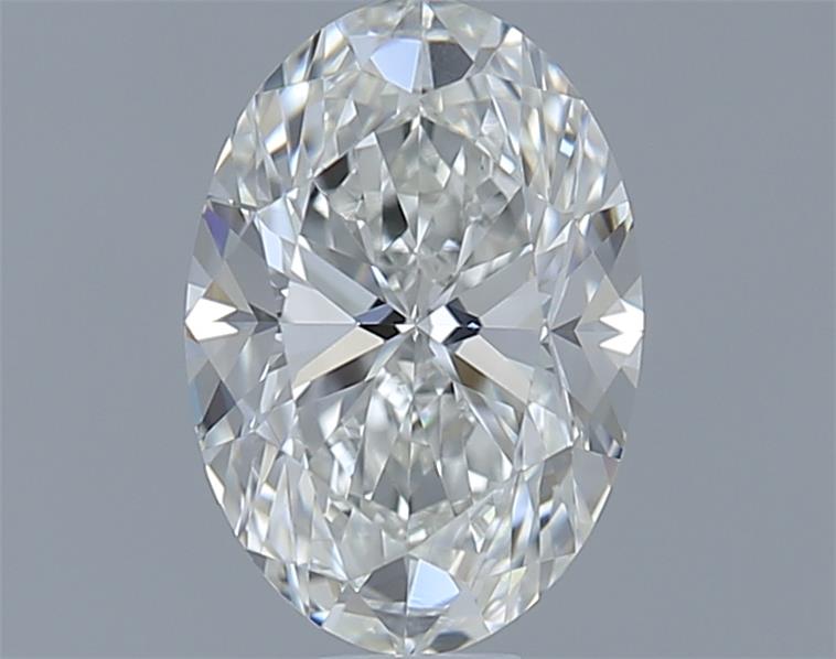 0.9ct Oval H VVS2 Natural Diamond