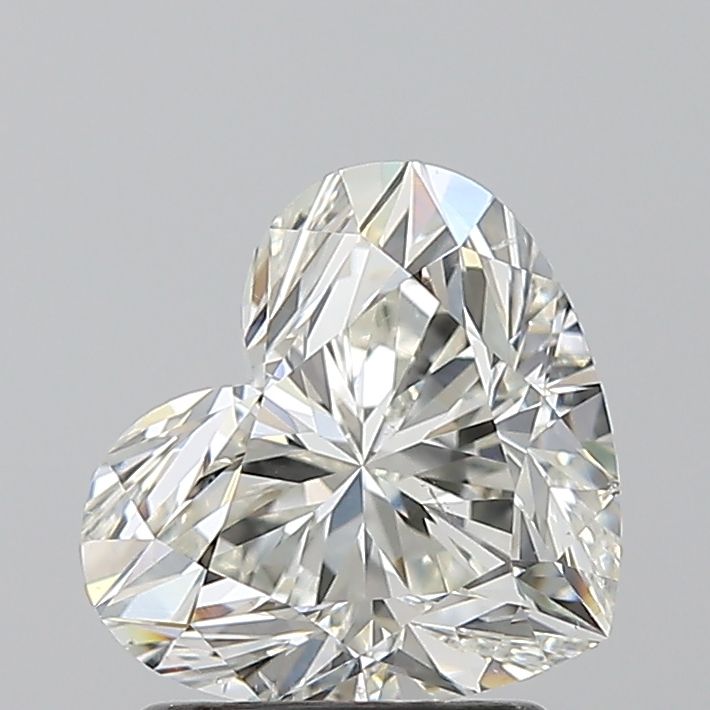 1.7ct Heart J SI1 Natural Diamond