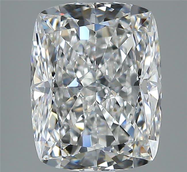 2.5ct Cushion Modified F VS2 Natural Diamond