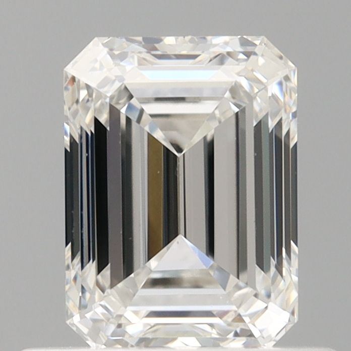 0.72ct Emerald F VVS2 Natural Diamond