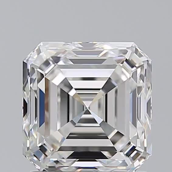 1.7ct Asscher G VVS1 Natural Diamond