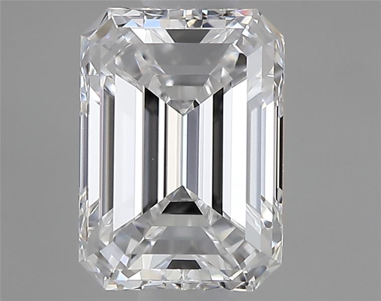 0.7ct Emerald D VS2 Natural Diamond