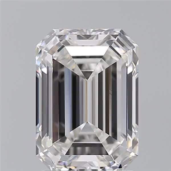 2.5ct Emerald G VVS2 Natural Diamond