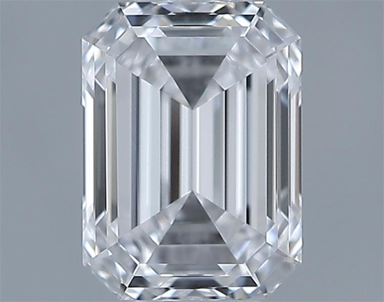 0.7ct Emerald D IF Natural Diamond