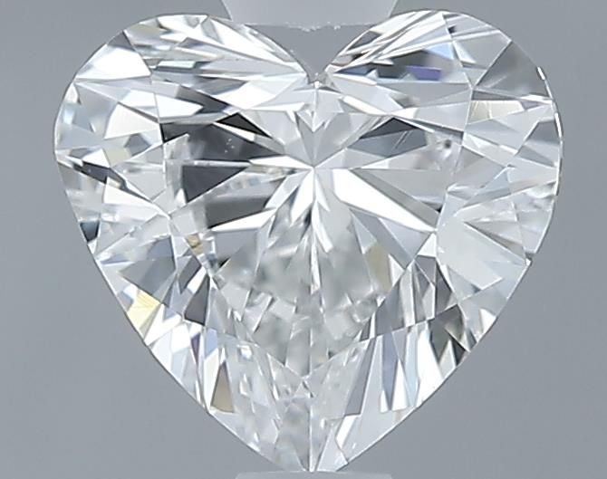 0.9ct Heart F VS2 Natural Diamond