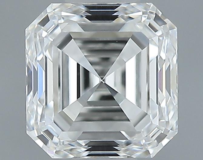 0.7ct Asscher H VS1 Natural Diamond