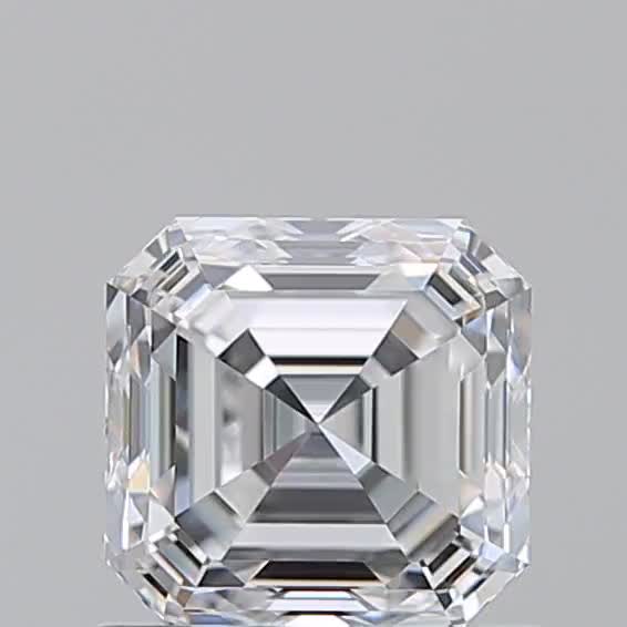 1.01ct Asscher D VVS2 Natural Diamond