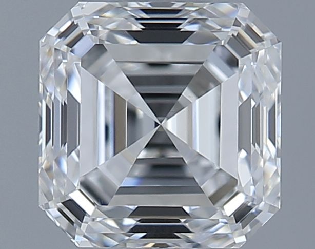 0.7ct Asscher E VS1 Natural Diamond