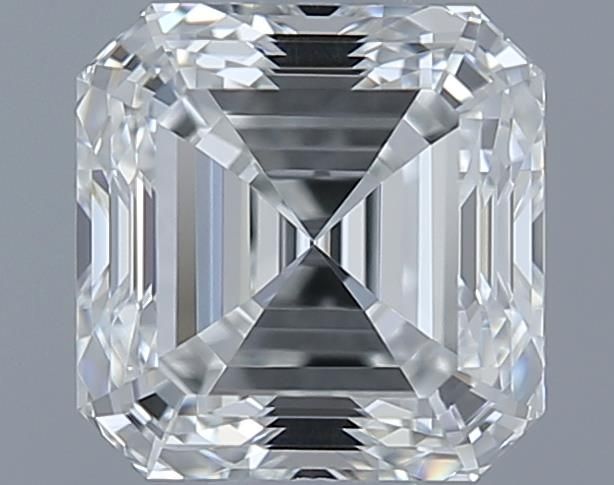 0.64ct Asscher F VVS1 Natural Diamond