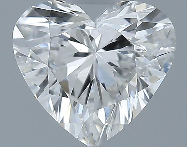 0.9ct Heart F VS1 Natural Diamond