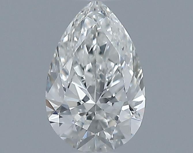 0.52ct Pear H IF Natural Diamond
