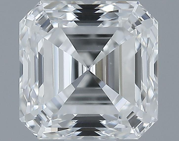 0.7ct Asscher F VS1 Natural Diamond
