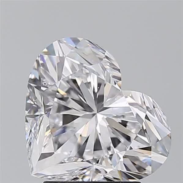 3.01ct Heart D SI1 Natural Diamond
