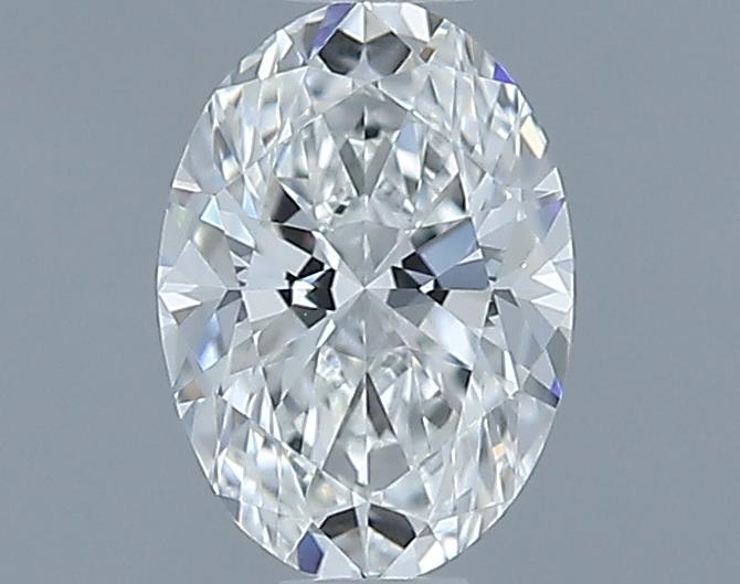 0.51ct Oval F VVS2 Natural Diamond