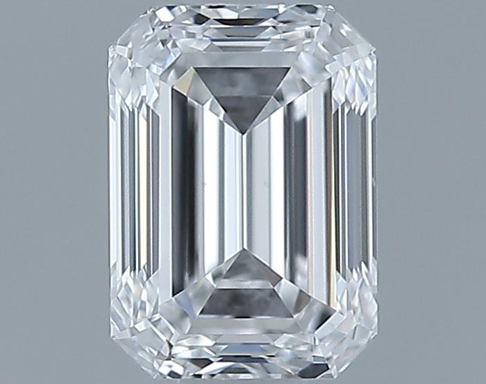 0.63ct Emerald D VS2 Natural Diamond